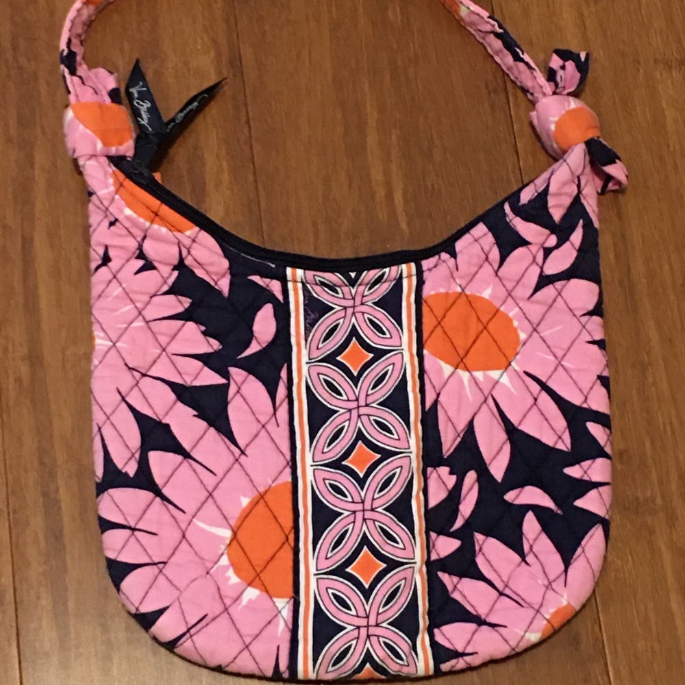 Vera Bradley small pink daisy purse bag